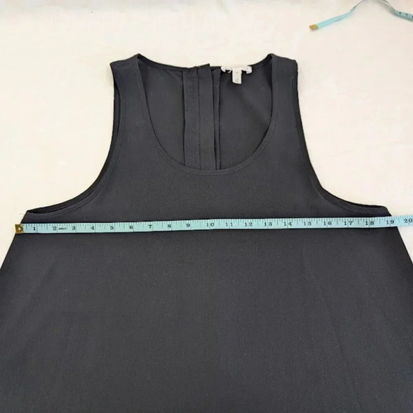 Leith black sheath dress, zipper top to bottom in back, women's size Medium D21 - Picture 8 of 8